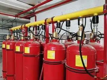 Станция газового пожаротушения на 3 направления