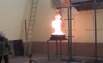 Тушение порошком растительного масла